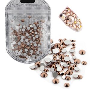 Rose Gold Nail Rhinestones