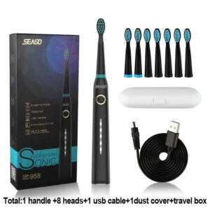 Electric USB Rechargeable Waterproof Toothbrush