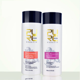 Brazilian Keratin Treatment and Purifying Shampoo 2 pcs Set
