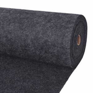 Carpet Anthracite 1.2 x 20 m Polyester