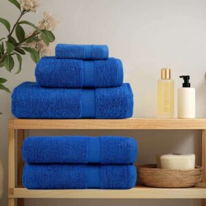 Guest Towel SOLUND 4 pcs Blue 15 x 21 cm 550 gsm