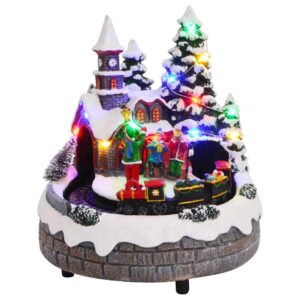 Christmas Tabletop Multicolour 16 x 16 x 19 cm Resin
