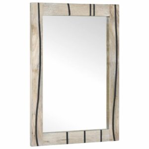 Bathroom Mirror Rectangular with Mirror White 50 x 2.5 x 70 cm