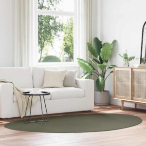 Area Rugs HUARTE Forest green 160 x 230 cm Polyester