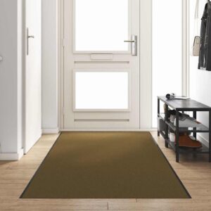 Doormat Brown and Black 120 x 400 cm 100% Polyamide