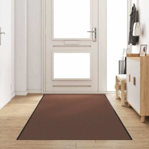 Doormat Brown and Black 120 x 350 cm 100% Polyamide