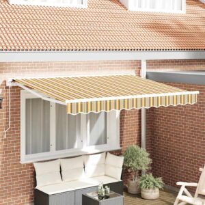 Awning Frame Yellow and Grey 250 x 200 cm