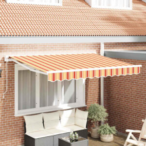 Awning Frame Multicolour 300 x 200 cm Polyester with PU coating