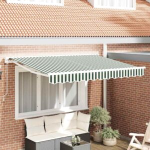 Awning Frame Green and White 300 x 200 cm
