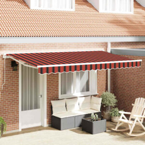 Awning Frame Orange and Black 350 x 200 cm