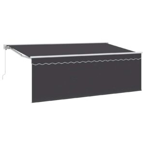 Retractable Awning Anthracite 400 x 200 cm