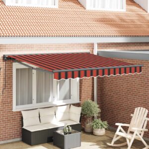 Awning Frame Orange and Black 300 x 250 cm