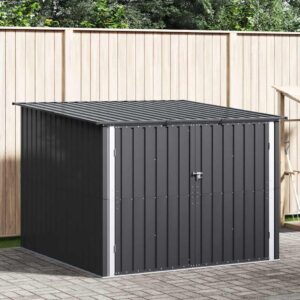 Bike Shed 3 pcs Anthracite 216 x 207 x 158 cm Metal