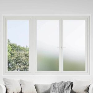 Self-adhesive Window Film Frosted White 45 x 500 cm PVC