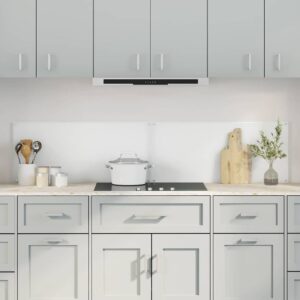 Kitchen Backsplash 2 pcs Transparent 90 x 40 cm Tempered Glass