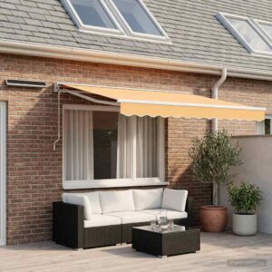 Electric Retractable Awning Sand 3 x 2 m