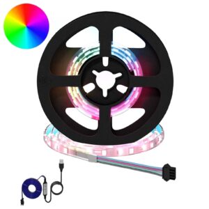 LED Strip 2 pcs Black and Transparent 350 mm Copper and Plastic