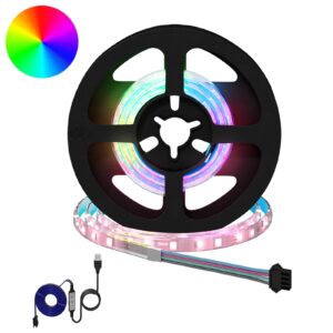 LED Strip 2 pcs Black and Transparent 400 mm Copper and Plastic