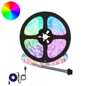 LED Strip 2 pcs Black and Transparent 4700 mm