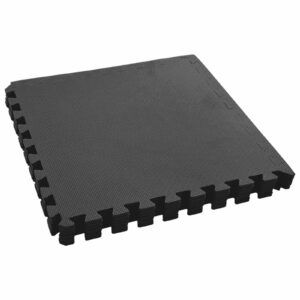 Pool Ground Mat 6 pcs Black 2.16 ㎡ EVA Foam