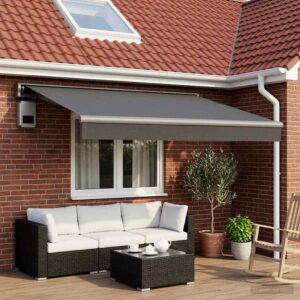 Awning Replacement Fabric Anthracite 500 x 300 cm Polyester