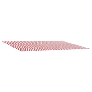 Awning Replacement Fabric Red and White 450 x 300 cm Polyester