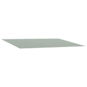 Awning Replacement Fabric Green and White 300 x 250 cm